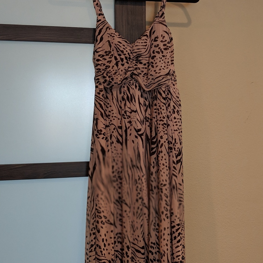 H&M Maxi Sleeveless Floral Dress